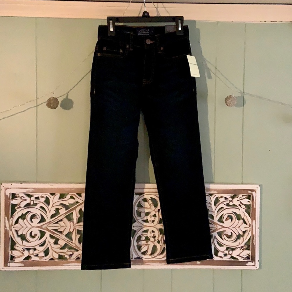 Lucky Brand Straight Leg Dark Wash Jeans NWT